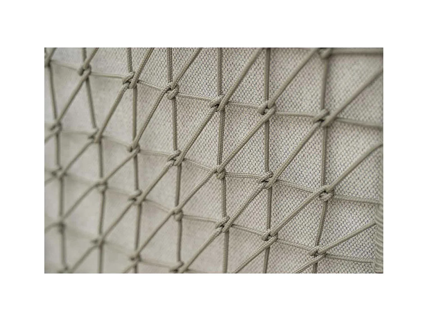 Garden Impressions Aleria tuinset 6-delig taupe - Tulli tuintafel Ø148x75 cm - light teak vironwood