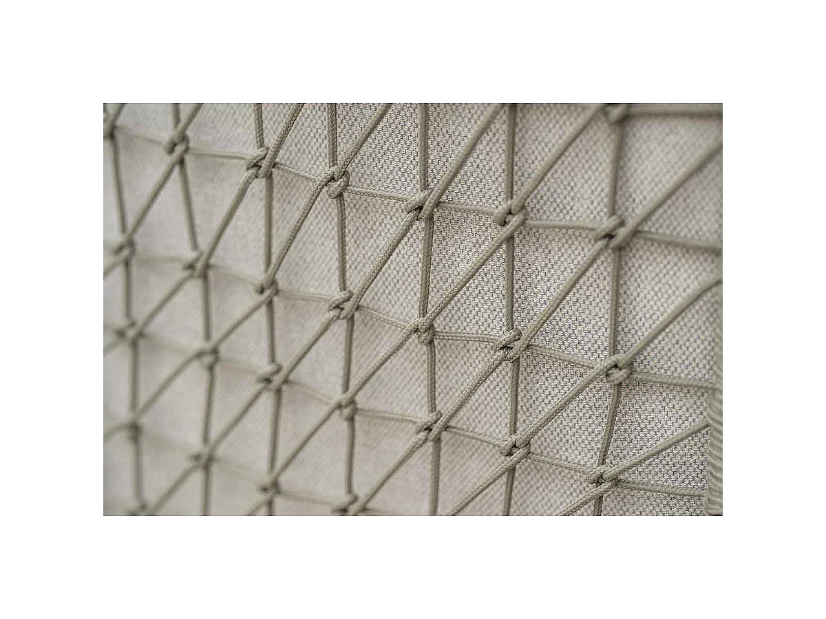 Ensemble de jardin Garden Impressions Aleria - Tulli - taupe - Ø148x75 cm - 6 pièces
