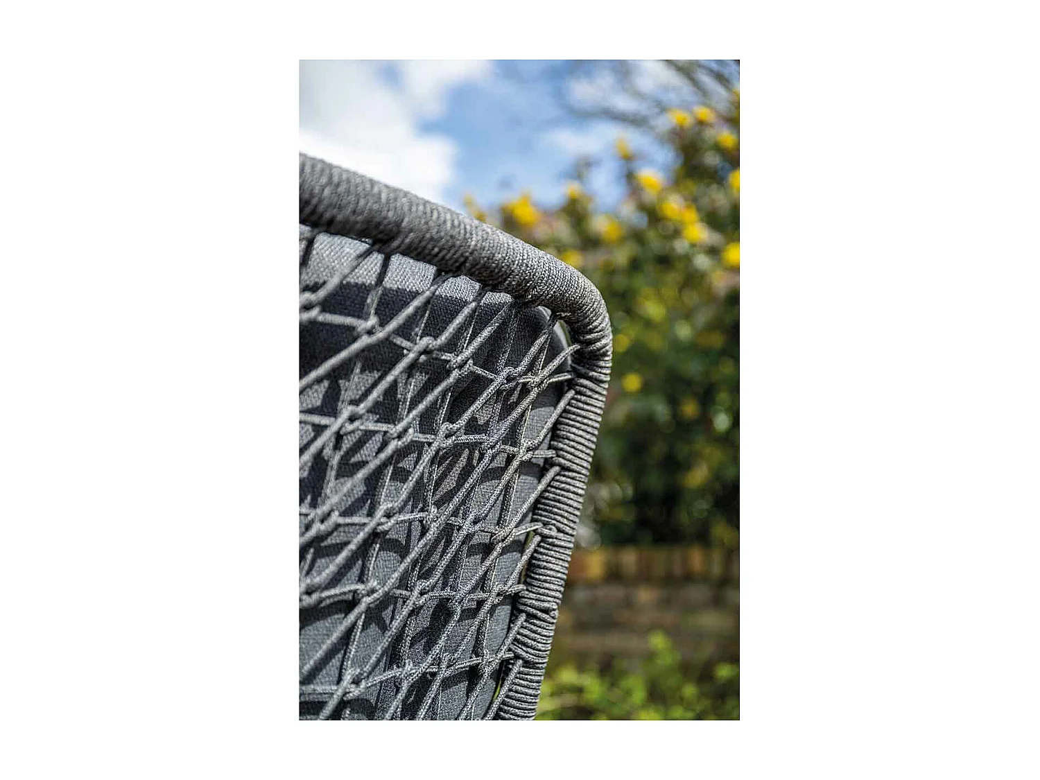 Ensemble de jardin Garden Impressions Aleria - Tulli - Sable de Naples - 220x115x75 cm - 7 pièces