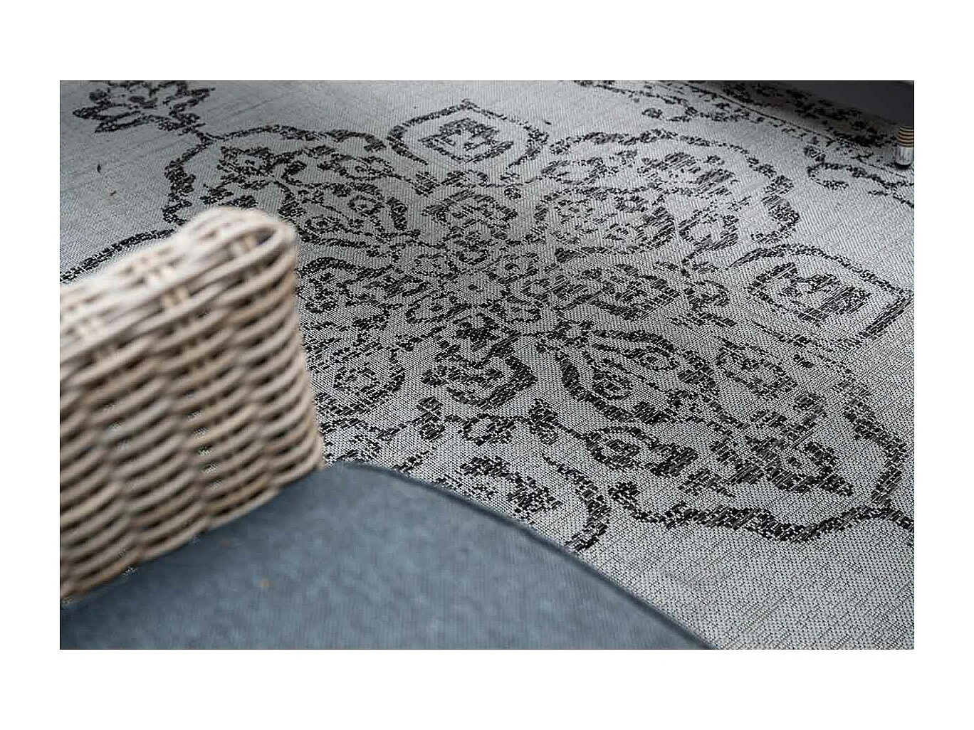 Ensemble de jardin Garden Impressions Sharon - Penedo - saule vintage - 230x100 cm - 7 pièces