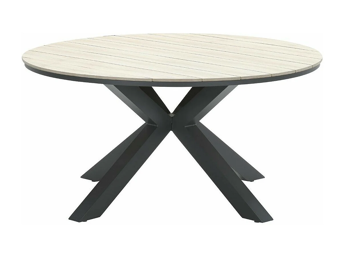 Ensemble de jardin Garden Impressions Senja - Tulli - sable du désert - Ø148x75 cm - 6 pièces