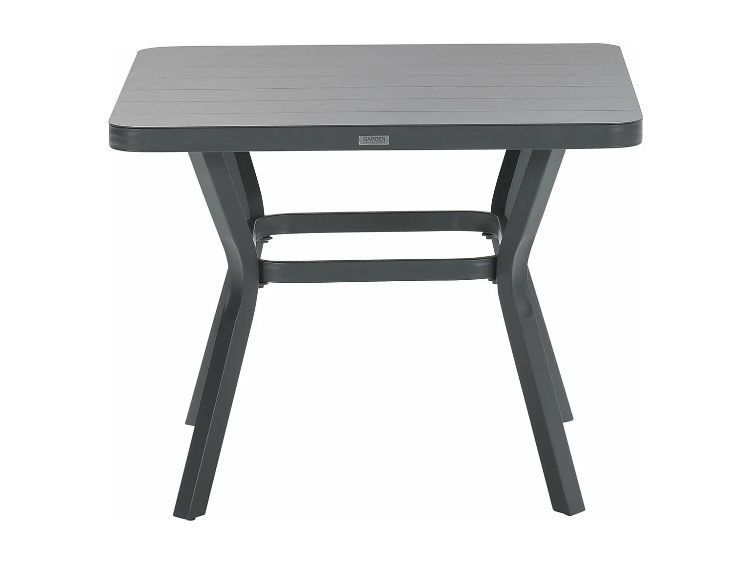 Garden Impressions Ross tuinset 3-delig zacht groen - Mina tuintafel 90x90 cm