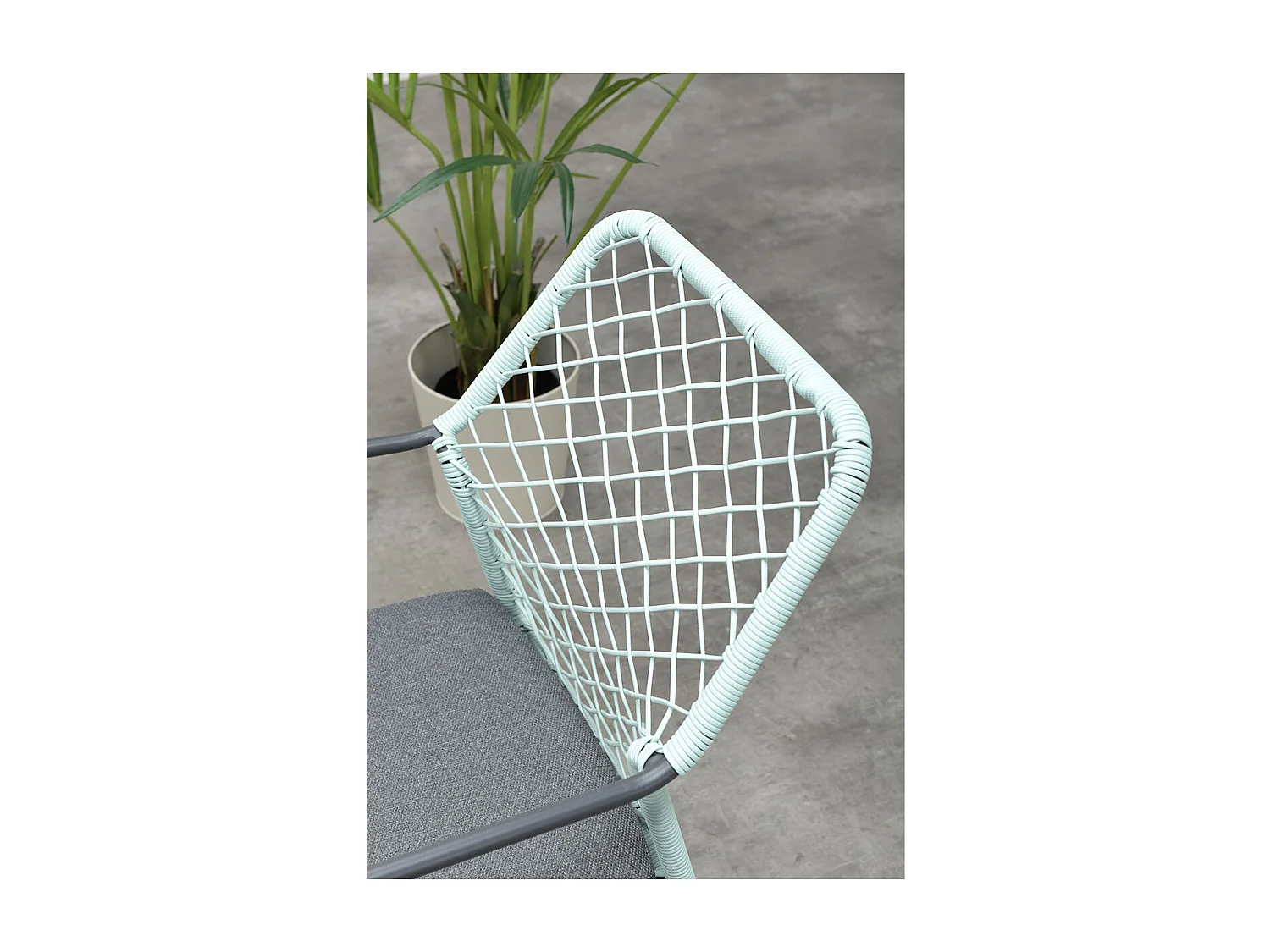 Garden Impressions Ross tuinset 3-delig zacht groen - Mina tuintafel 90x90 cm