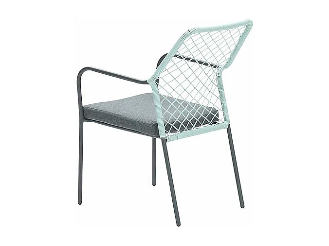 Garden Impressions Ross tuinset 3-delig zacht groen - Mina tuintafel 90x90 cm