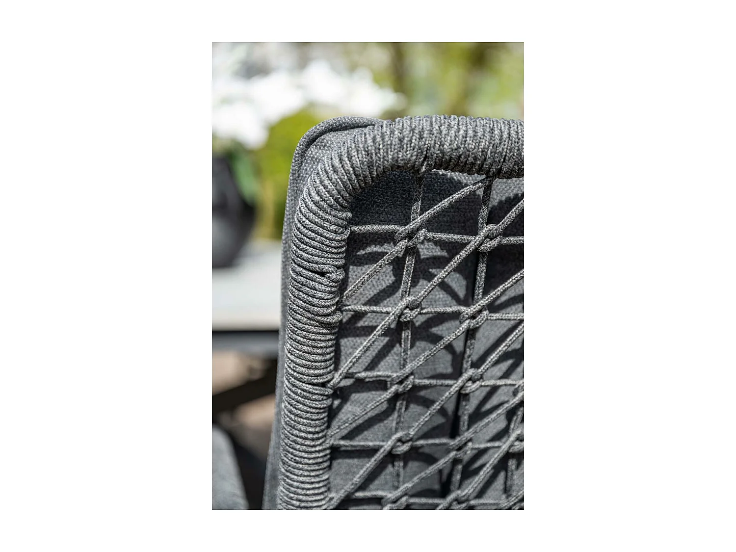 Ensemble de jardin Garden Impressions Aleria - Tulli - Sable de Naples - Ø148x75 cm - 6 pièces