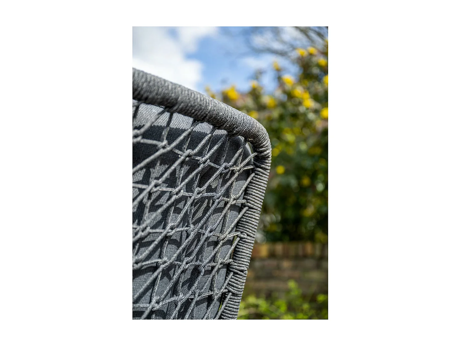 Ensemble de jardin Garden Impressions Aleria - Tulli - Sable de Naples - 180x115x75 cm - 5 pièces