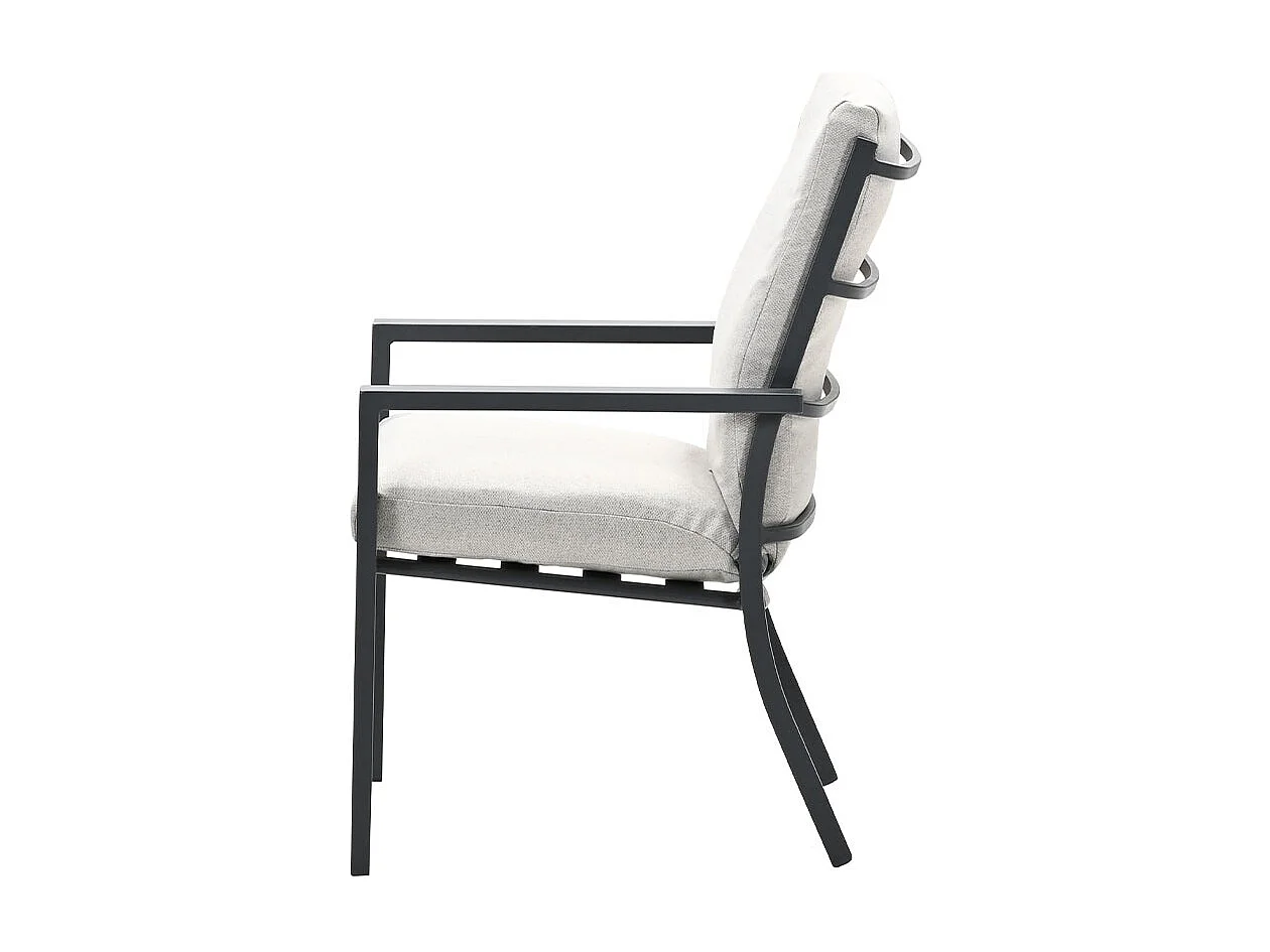 Garden Impressions Senja tuinset 5-delig - Zadar tuintafel 180x100 cm