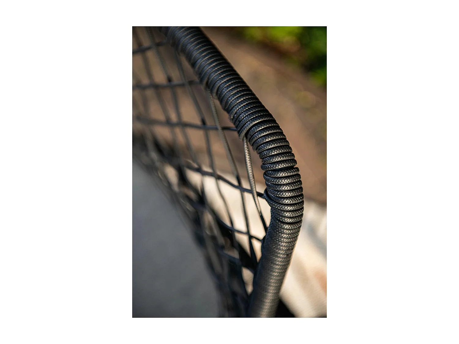 Ensemble de jardin Garden Impressions Ross noir 3-Pièces - table de jardin Mina 90x90 cm