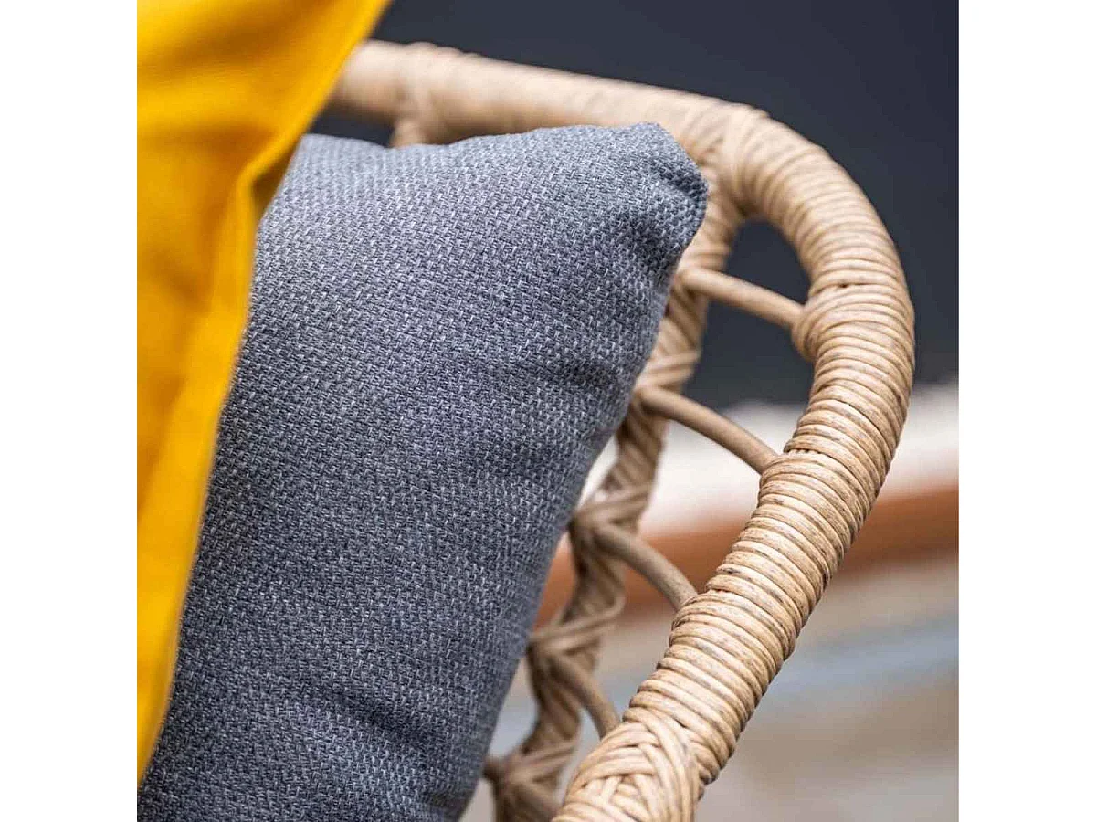 Garden Impressions Lucas tuinset 9-delig bruin - Tulli tuintafel ovaal 280x140 cm light teak look