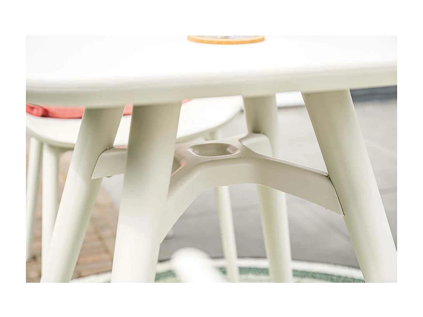 Garden Impressions Sunny balkonset 3-delig - Hareno tuintafel 71x71 cm - zand