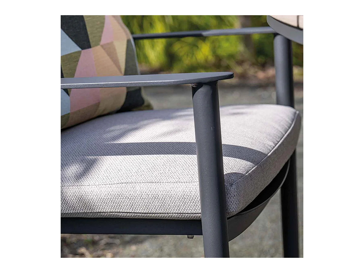 Garden Impressions Dane tuinset 6-delig - Duuk tuintafel Ø150 cm