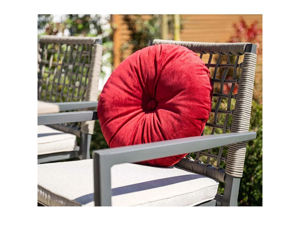 Salon de jardin Garden Impressions Burela 5 pièces - Table de jardin Tulli 180x115xH75 cm