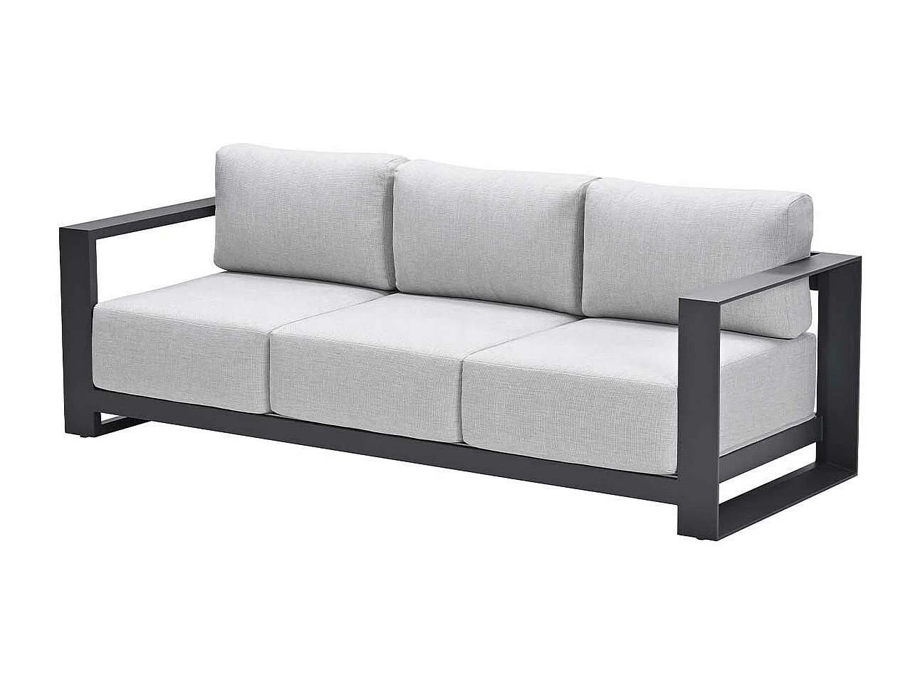 Canapé lounge Garden Impressions Malakka - gris foncé