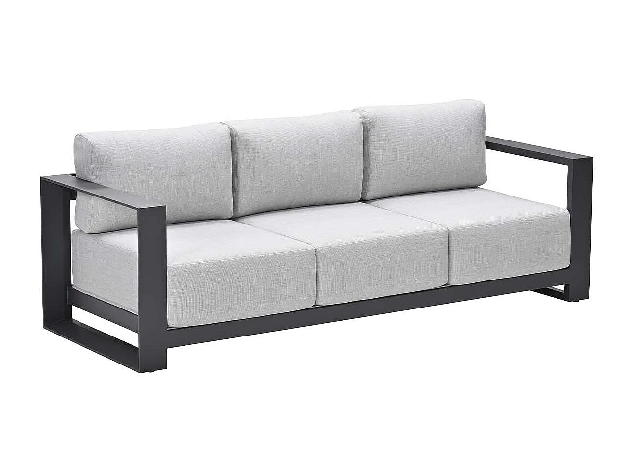 Canapé lounge Garden Impressions Malakka - gris foncé