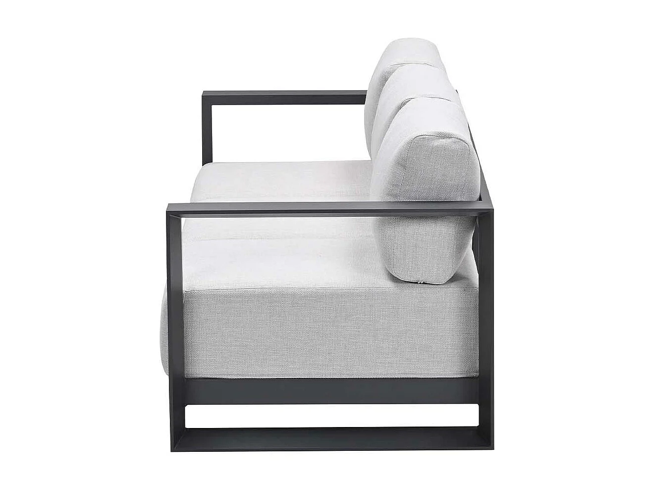 Canapé lounge Garden Impressions Malakka - gris foncé