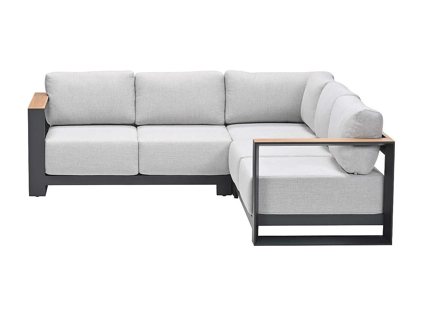 Garden Impressions Malakka loungebank 3-delig - light teak look