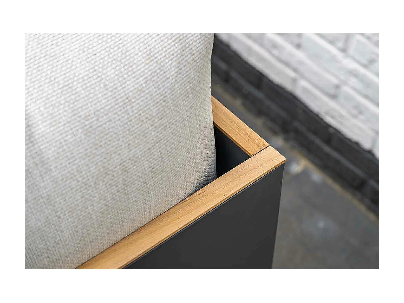 Garden Impressions Malakka loungebank 3-delig - light teak look