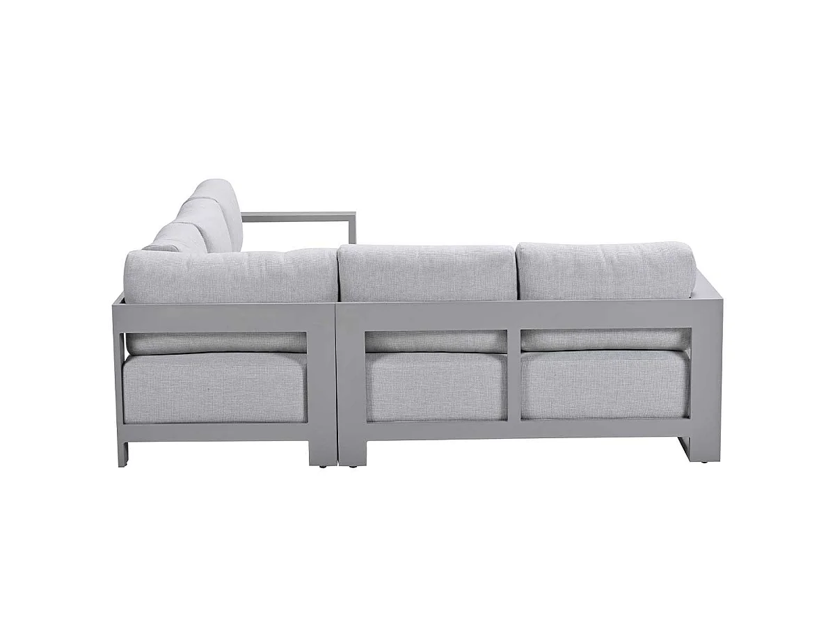 Garden Impressions Malakka loungebank 3-delig - taupe