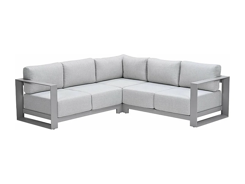 Garden Impressions Malakka loungebank 3-delig - taupe