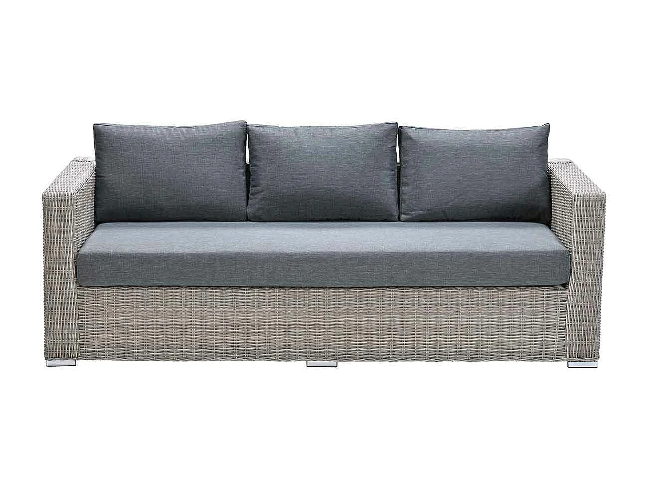 Garden Impressions Tennessee canapé salon de jardin Vintage Willow - Texfiber