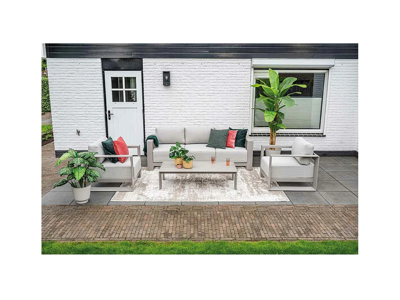 Garden Impressions Malakka loungebank - taupe