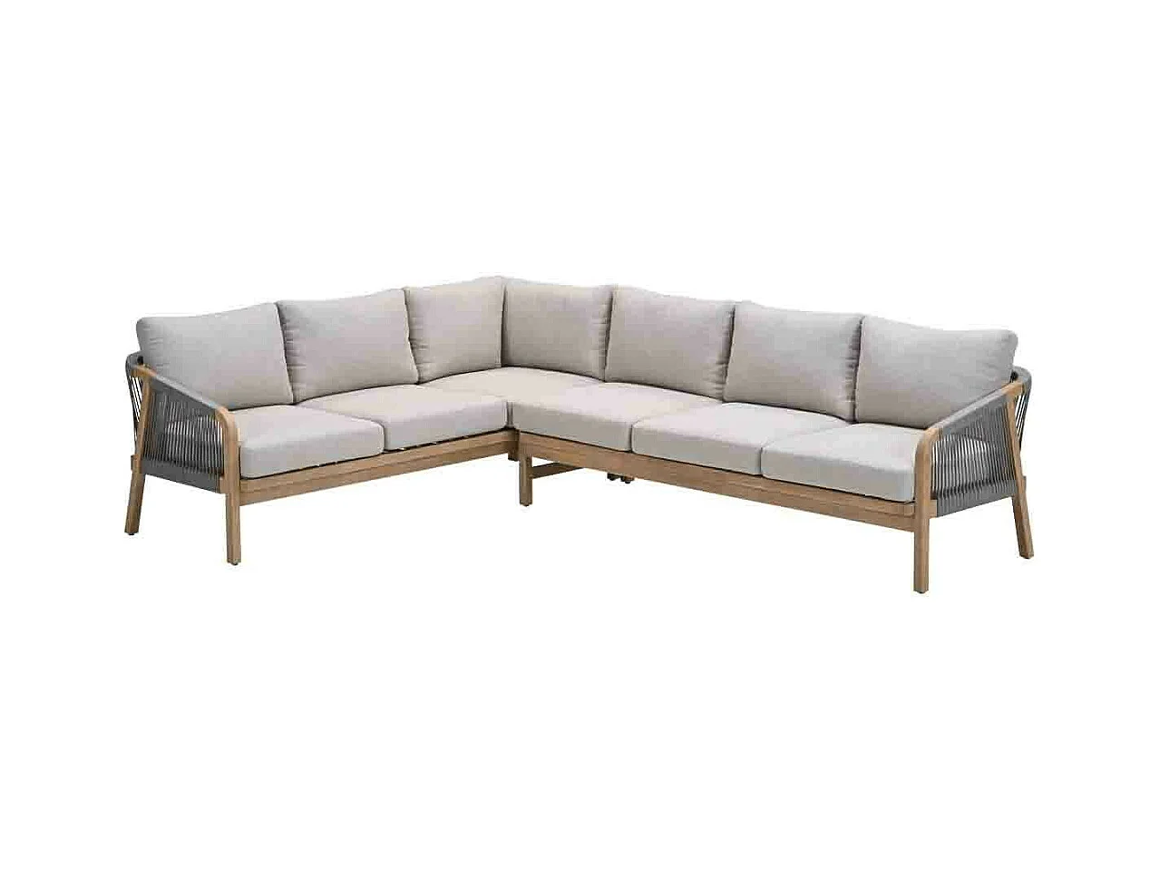 Garden Impressions Alora lounge dining set 2-delig links - grey sand