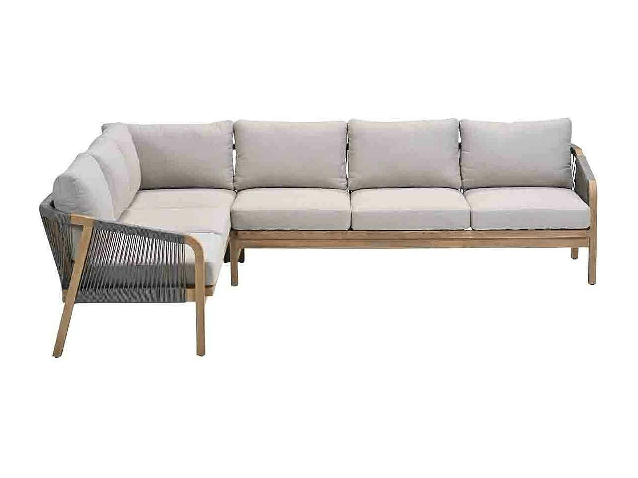 Garden Impressions Alora lounge dining set 2-delig links - grey sand