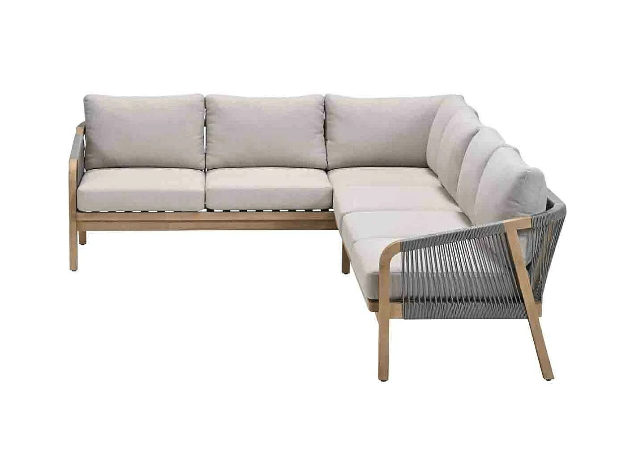 Garden Impressions Alora lounge dining set 2-delig links - grey sand