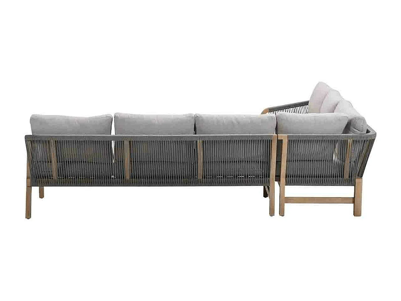Garden Impressions Alora lounge dining set 2-delig links - grey sand