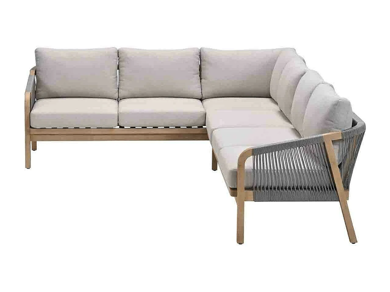 Garden Impressions Alora lounge dining set 2-delig links - grey sand