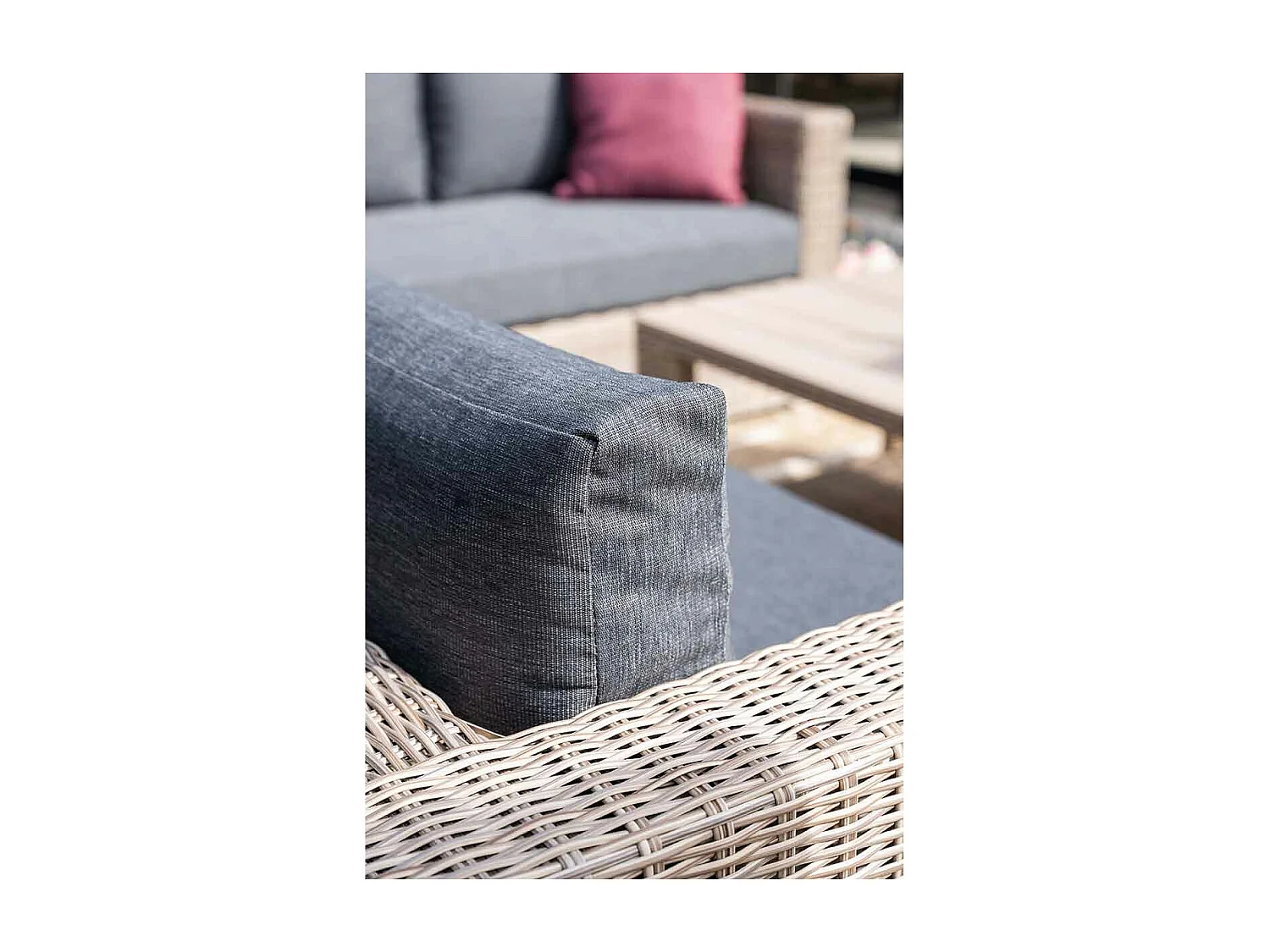 Garden Impressions Tennessee loungebank 2-delig links - vintage willow