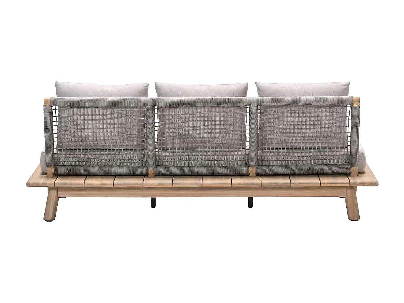 Canapé lounge Garden Impressions San Namut - gris sable 3 places