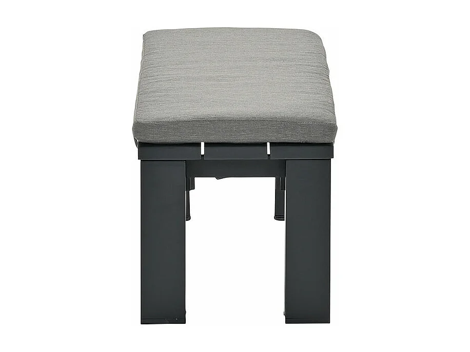 Banc de sport Garden Impressions Nika sable look en teck 115,5 x 43 cm