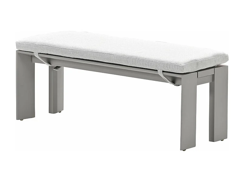 Garden Impressions banc de sport Malakka taupe 115,5x43 cm