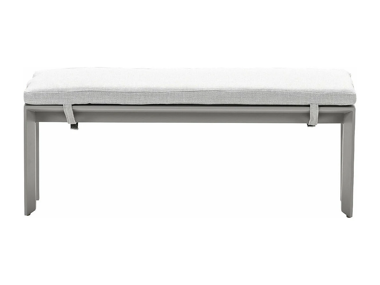 Garden Impressions banc de sport Malakka taupe 115,5x43 cm