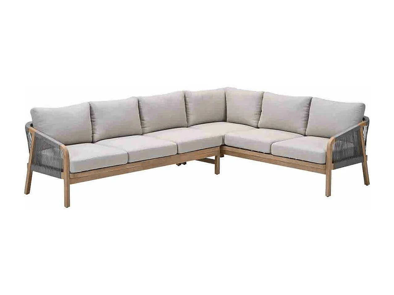 Garden Impressions Alora lounge dining set 2-delig rechts - grey sand