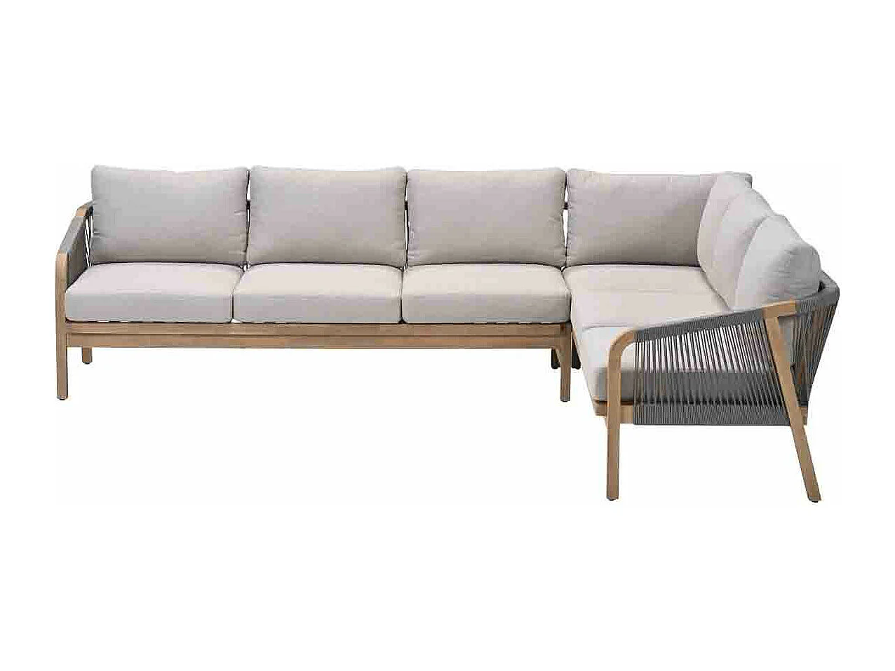 Garden Impressions Alora lounge dining set 2-delig rechts - grey sand