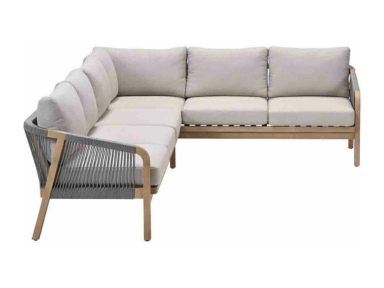 Garden Impressions Alora lounge dining set 2-delig rechts - grey sand