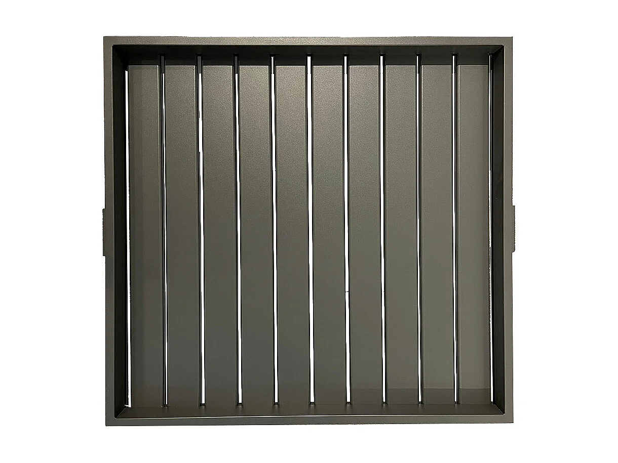 Garden Impressions James open dienblad 60x60xH5cm donker grijs