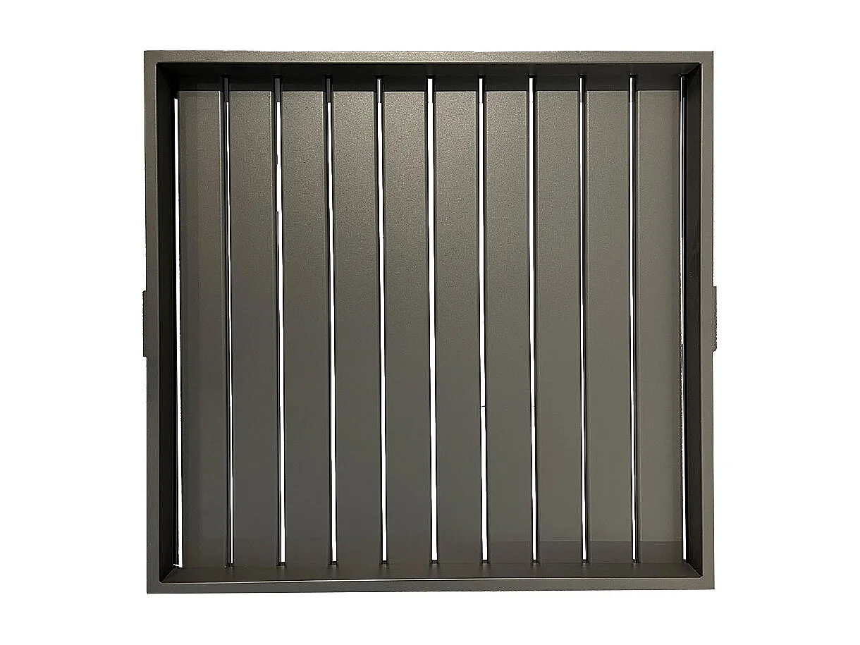 Garden Impressions James open dienblad 60x60xH5cm donker grijs