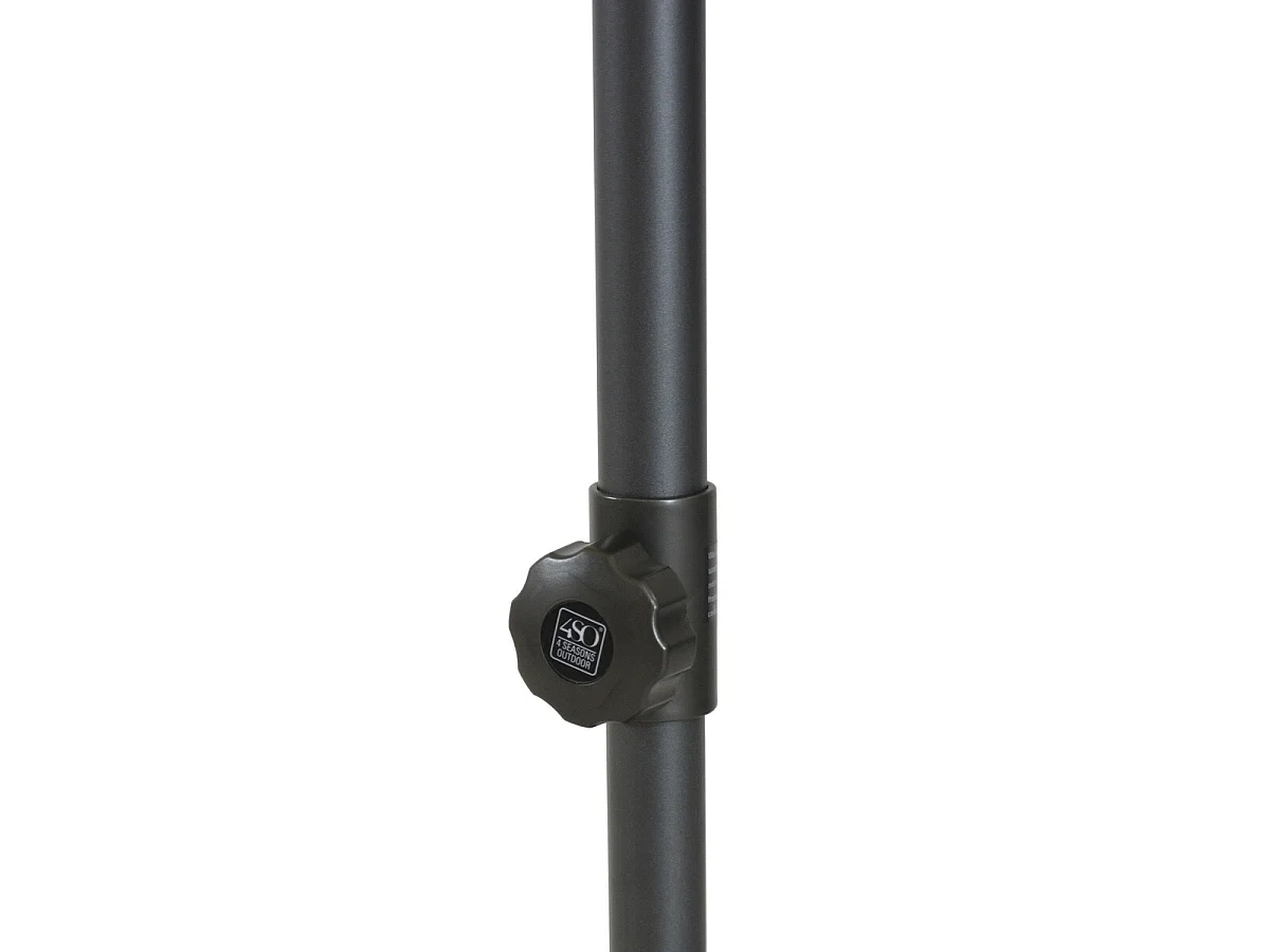 Parasol 4 Seasons Oasis gris foncé Ø300 cm