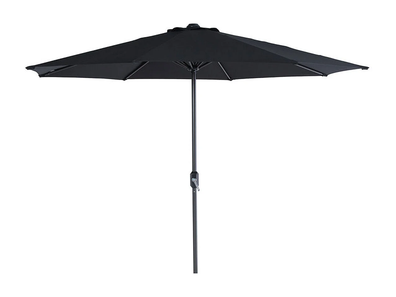 Garden Impressions Lotus parasol Ø300 cm - zwart