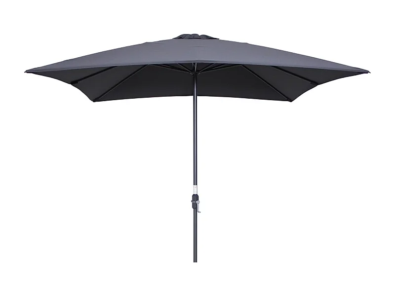 Garden Impressions Lotus parasol 250x250 - donker grijs