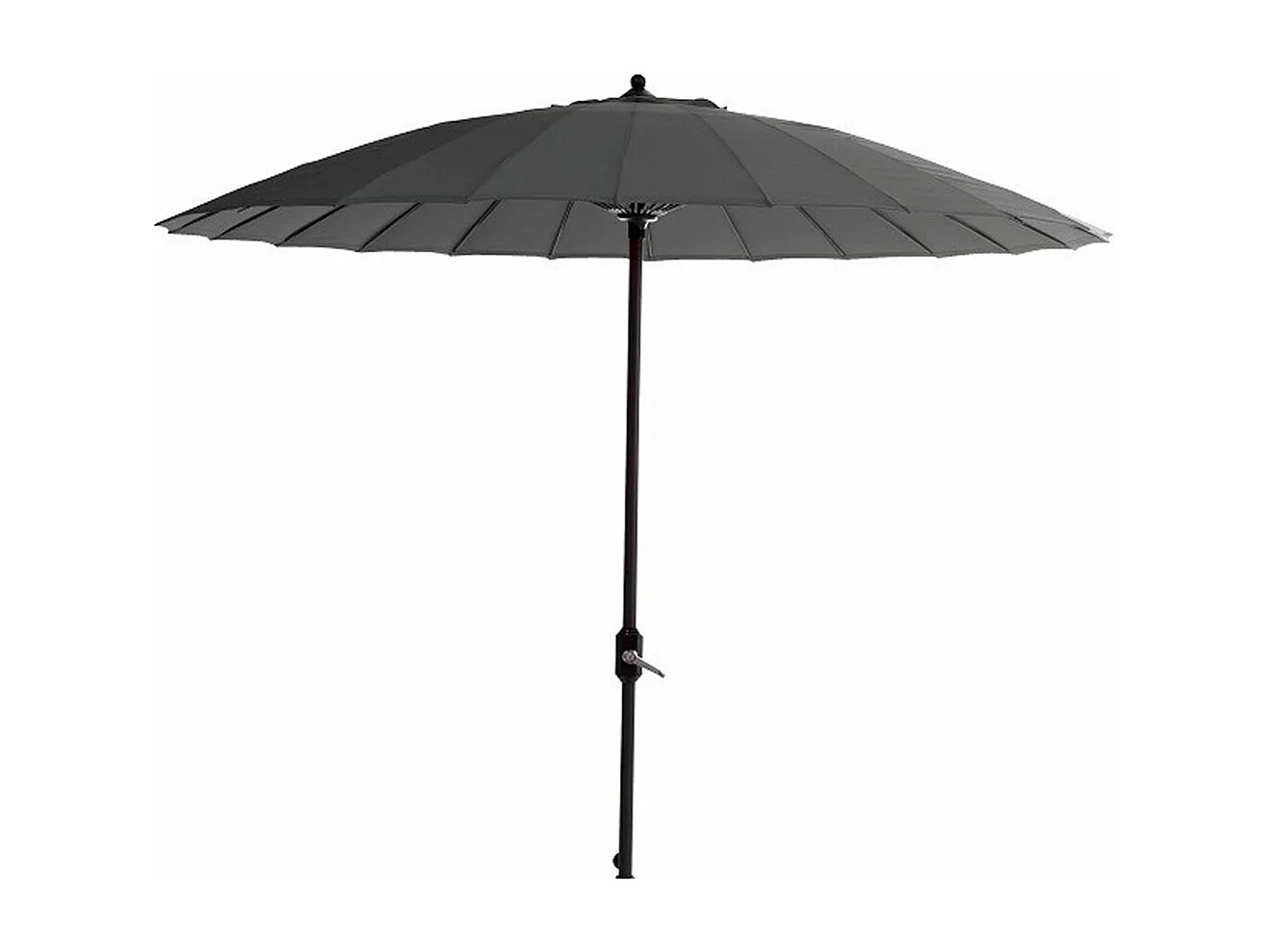 Parasol Garden Impressions Manilla gris foncé Ø250 cm