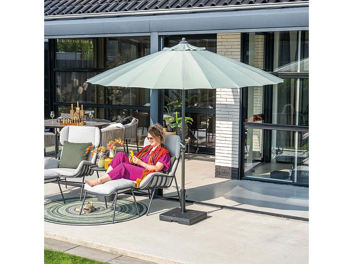 Parasol Garden Impressions Manille olive Ø250 cm