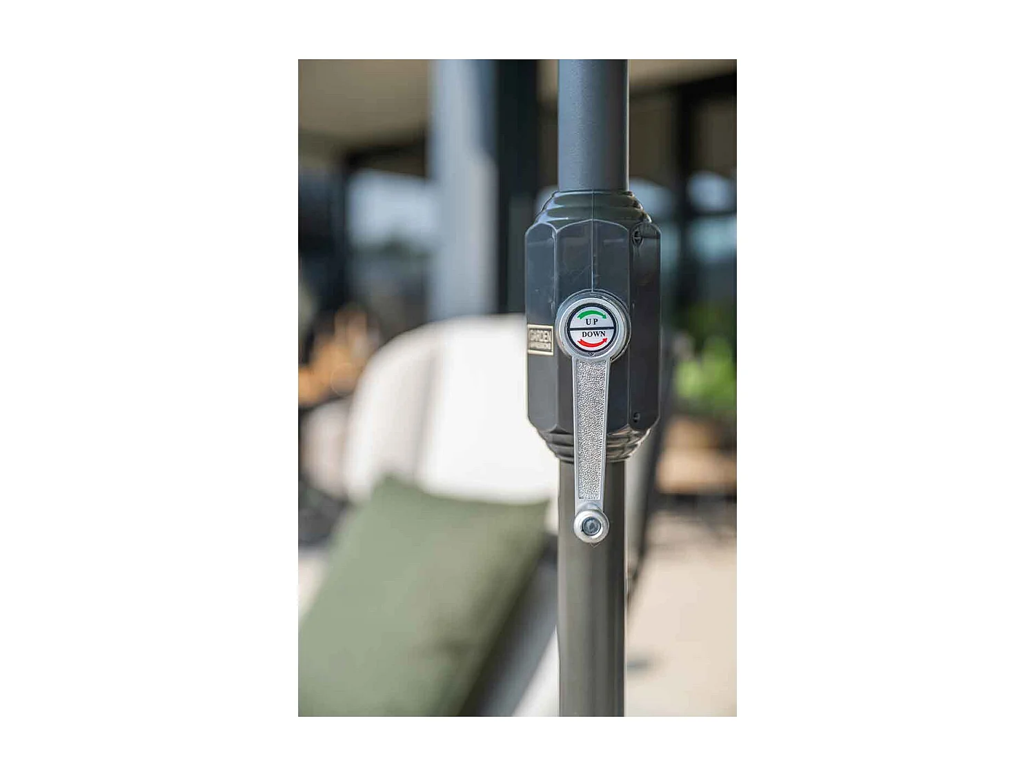 Parasol Garden Impressions Manille olive Ø250 cm