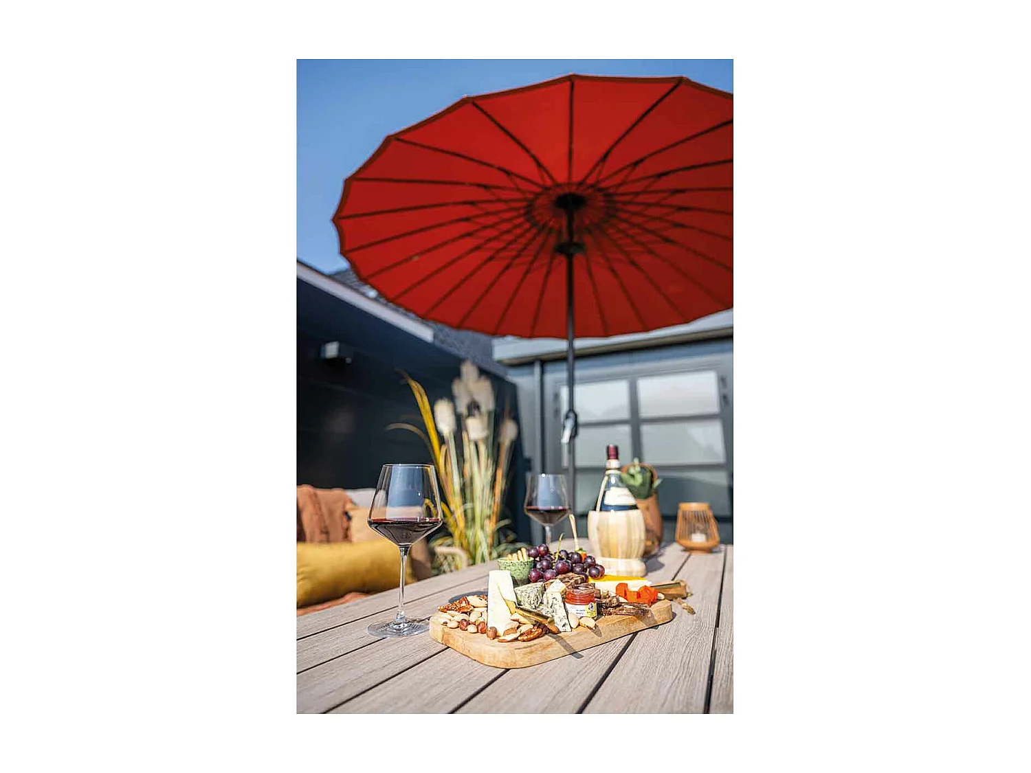 Parasol Garden Impressions Manille cuivre Ø250 cm