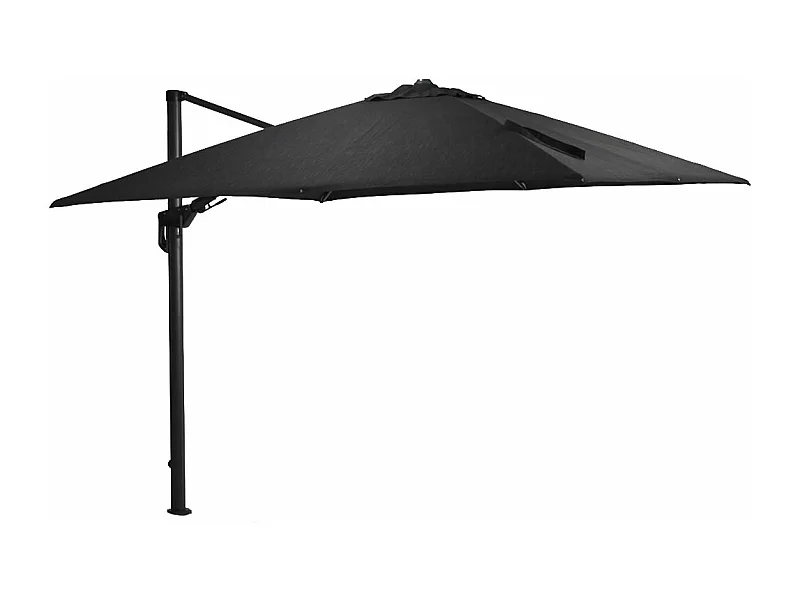 Parasol flottant Garden Impressions Hawaii deluxe gris foncé/noir 300x300