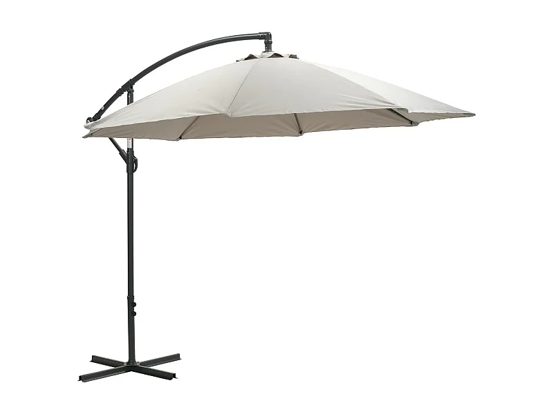 Garden Impressions Athene zweefparasol Ø300 cm - zand