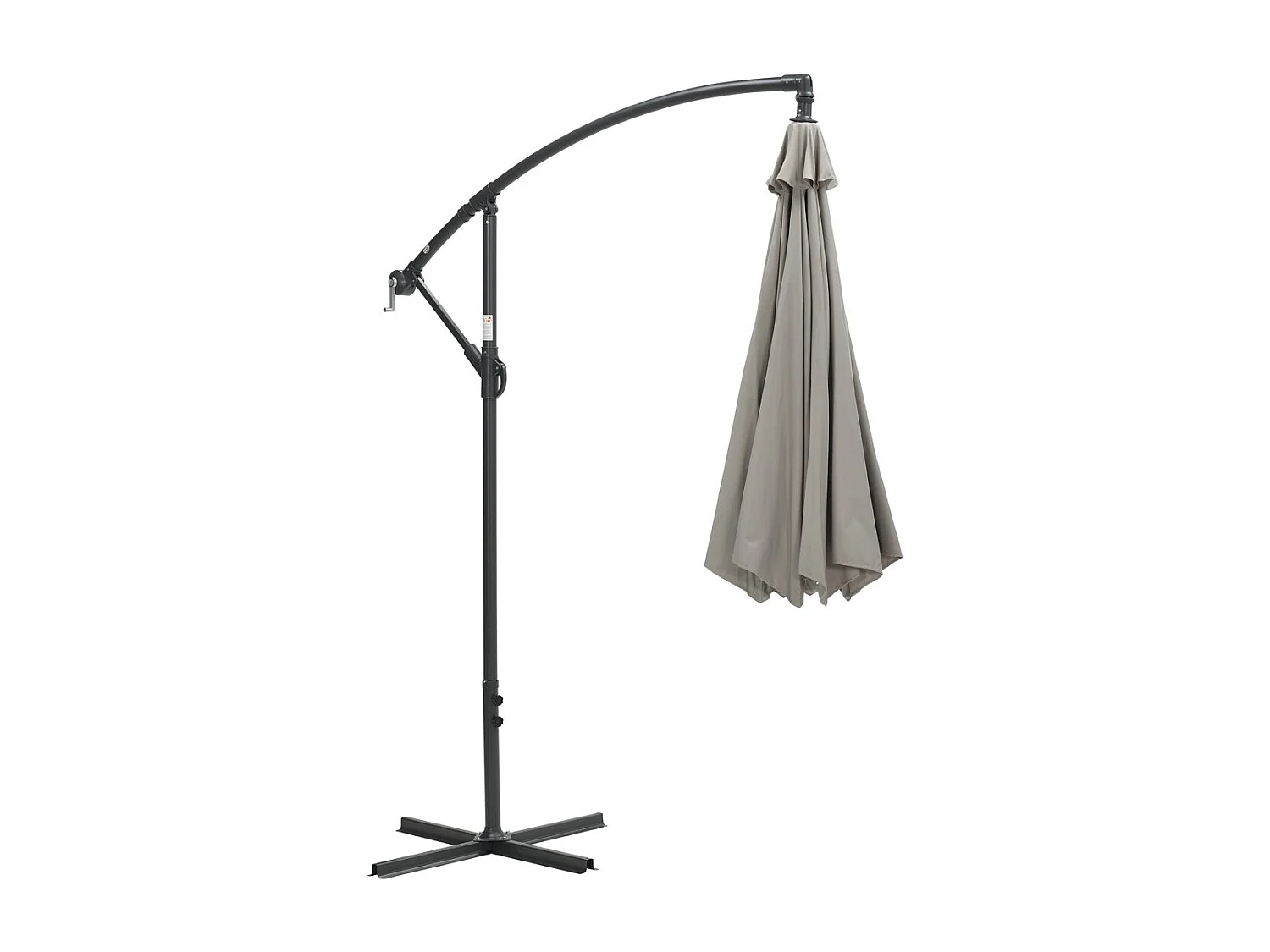 Garden Impressions Athene zweefparasol Ø300 cm - zand